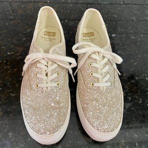 Keds x Kate Spade New York Triple Glitter Tennis Shoe